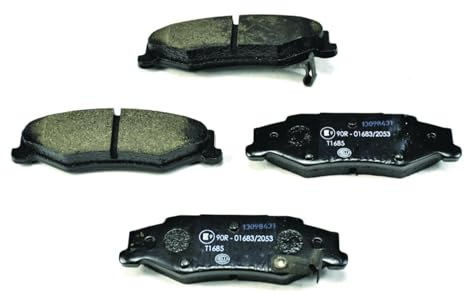 HELLA 8DB 355 013-191 Bremsbeläge - mit akustischer Verschleißwarnung