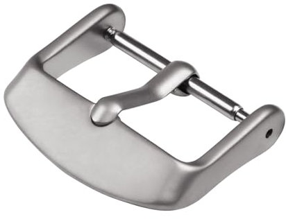 Archer Watch Straps - Uhrenarmband-Schnallen aus Edelstahl (Edelstahl Matt, 22mm)