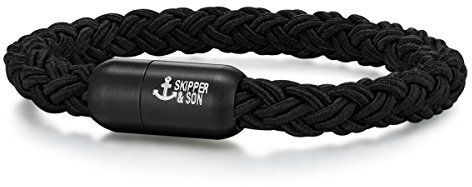 Skipper & Son Male Nylon Cord Nautical Rope Bracelet