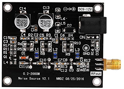 Tracciamento della sorgente di rumore generatore segnale a 1,5 GHz, sorgente di rumore generatore segnale, Modulo scheda sorgente di rumore a traccia DC 12V sorgente sonora Spettro semplice sorgente d