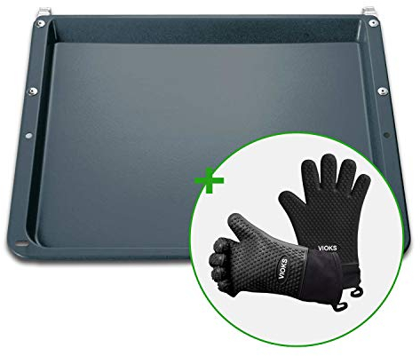 Bosch 00680615 HEZ341002 Lot de 2 plaques de cuisson en silicone 459 x 375 mm