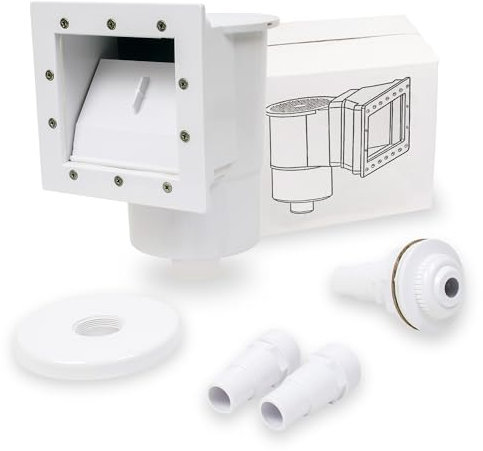 SUNSOLAR ENERGY - Kit skimmer per piscina fuori terra, kit completo di apertura a parete normale