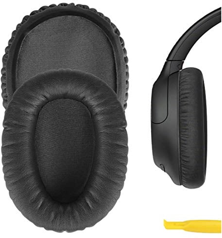 Geekria QuickFit Replacement Ear Pads Compatible with Sony WH-CH700N, WH-CH710N, WH-CH720N Headphones, Ear Cushions (Dark Grey)