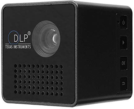 Mini proiettore portatile wireless DLP tascabile DLP Mini proiettore video DLNA da 30 lumen per home entertainment, feste e giochi