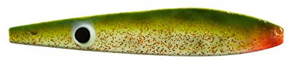 Balzer Colonel Z Seatrout Inliner 90mm 9cm 26g UV Oliv Gelb Rot 133150005 Durchlaufblinker Meerforellenblinker Meerforelle