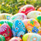 Tischdeko 20 Stück Serviette Viele Bunte Ostereier Ostern