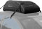 GOPLUS Auto Dachtasche, Dach Gepäckträger, Faltbare Dachbox Softbox, Wetterbeständiger Dachkoffer aus Wasserdichtem Stoff, Aufbewahrungsbox Reisetasche für Reisen und Transport, Schwarz