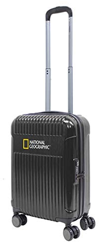 Bowatex Handgepäck Reisekoffer 55 cm Silber Aluminium Hartschalen Kabinentrolley