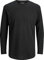 Jack & Jones Men's JJENOA TEE O-NECK LS NOOS Langarmshirt, Black/Fit:Relaxed, S