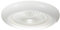 BEL AIR HOME - Ventilatore da Soffitto LED Smart Serie KIRA | 80W Luce Regolabile 3000-6500K | Controllo App e Telecomando | Silenzioso, Policarbonato (BIANCO)