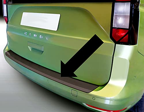 Richard Grant Mouldings Ltd. RGM Ladekantenschutz schwarz kompatibel mit Volkswagen VW Caddy V 5.Generation mit Polypropylenstoßstange ab Baujahr 10.2020- RBP1331