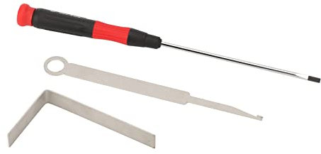 Instrumenten-Reparatur-Werkzeug-Set, Leichtes Metall-Federhaken-Schraubendreher-Set für Saxophon-Klarinette, Oboe, Flöte, Piccolo-Wartung