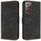 YIRRANZD Handyhülle für Samsung Galaxy Note 20 Ultra 5G Hülle, PU Leder Klapphülle Kartenfach Ständer, Flip Case Cover Handytasche Stoßfeste Schutzhülle für Samsung Note 20 Ultra 5G (Schwarz)