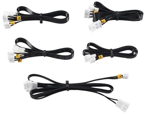 Toaiot 3D Printer Accessories Ender 5 Plus X/Y/Z Axis or Dual Z Stepper Motor Limit Switch Extension Cable, Not Replacement, About 50cm/19in Length Compatible with Ender 5/ Pro/Plus