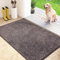 FCSDETAIL Schmutzfangmatte Innen 80 x 120 cm, rutschfeste Maschinenwaschbare Fußmatte, Sauberlaufmatte, Eingangstürmatte mit Wasserabsorbierenden, Fussmatte für Hund, Eingang, Haustür & Flur