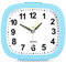 Brifit Silent Alarm Clocks Bedside Non Ticking Basic Bedside Clock with Night Light Large Display Snooze Battery Powered Alarm Clock for Heavy Sleepers, Travel Bedroom Clocks Easy to Read