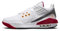 Nike Herren Jordan Max Aura 5 Basketballschuh, White/Vivid Orange-Cardinal Re, 42.5 EU