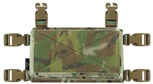 KRYDEX GEAR Tactical MK3 Placard with Hook Backing for Chest Rig Plate Carrier Vest