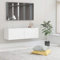 AUVYI TV-Schrank Weiß 100x30x30 cm Holzwerkstoff Aufbewahrungsschrank Lowboard Nachttisch Holz Hängeschrank Wohnzimmer Kitchen Cabinet Eckschrank Fernseher Schrank Wohnwand Modern