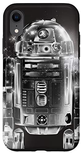 iPhone XR Star Wars R2-D2 Retro Galaxy Black Case