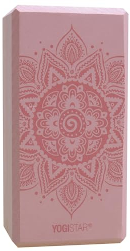 Yogablock Yogiblock® Basic - Art Collection - Spiral Mandala - Velvet Rose Pink