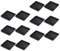 12pcs Soucoupes CarréEs Pour Pots De Fleurs - Plateaux En Plastique Pour Plantes D'IntéRieur Et D'ExtéRieur, Plateau Pour Plantes En Pot de 4,72 Pouces Adapté à Une Utilisation Intérieure Et Extérieur