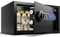 XDOVET Biometric Safe Lock Box Fingerabdruck Safe für，mitSilent Mode und LED Light， Geld sicher für Haus, Büro, und Kid，Anti-Theft (E2)
