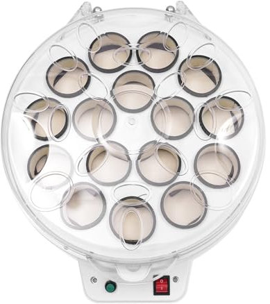 Zalydala Automatische Reinigung und Poliermaschine für Billard,Snooker Cleaner 16Balls Polisher,Ausgestattet mit Kühlsystem, Befreiende Hände,Transparent Weiß