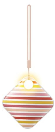 Gaiatop Handwärmer Wiederaufladbar, Doppelseitige Heiße Hände mit Licht & 2 Riemen, Wiederverwendbare Tragbare Elektrischer Taschenheizung, Geschenke für Frauen Männer