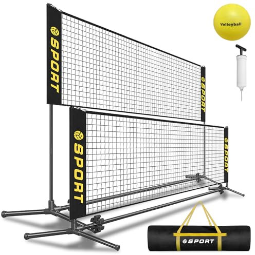 Furypiont Tragbares Mini-Tennisnetz, 3 m