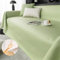 FANSU Sofabezug L Form 1 2 3 4 Sitzer, Wasserdicht PU Leder Sofaüberwurf Decke Ecksofa rutschfeste Couch Bezug Sofaschoner Sofa Decken Couch Überwürf Einteiliger Sofabezug (90x180cm,Grün)