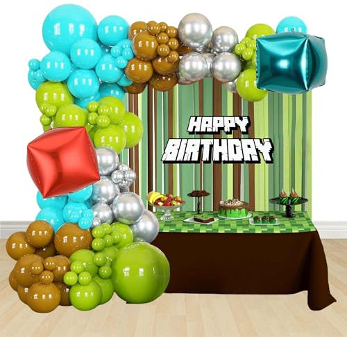 Geburtstag Videospiel Deko Luftballons Video Game Partei Luftballons Thema Geburtstagsfeier Dekoration