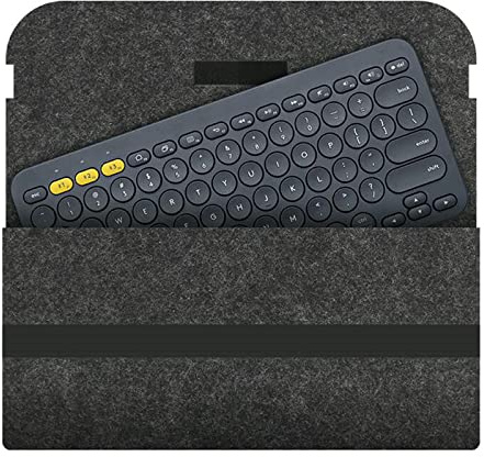 alloneslife Tastatur-Aufbewahrungstasche aus Wollfilz für K380 K480 Tastatur-Hülle, modisch