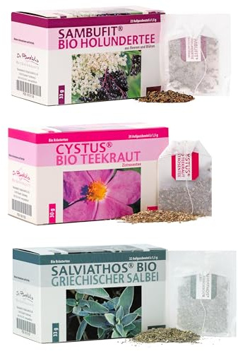 Dr. Pandalis - Winter Tee Set Kräutertee – Aromatischer Genuss – Cystus, Holunder & Griechischer Salbei