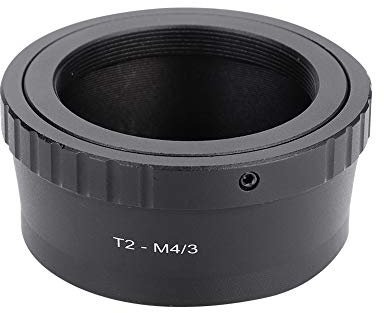 M42 X 0,75 Mm T2 T-Ring-Teleobjektiv-Adapter, T-Mount-Objektiv, Micro Four Thirds, Micro 4,3 M43-Adapter, Aluminiumlegierung, CNC-Bearbeitung, Abmessungen ca. 3,5 Mm 60 X 25 Mm,