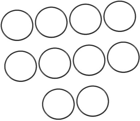 SOPOTUTU 10pezzi Bracciali Tondo in Gomma Elastica Braccialetti Sottili in Silicone Per Feste e Eventi Per Ragazza e Adulti Morbidi e Resistenti