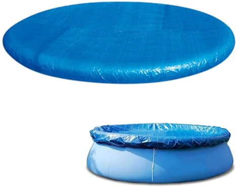 Runde Poolabdeckung, Solar Pool Abdeckplane, Poolabdeckung Für Oberirdische Pools, Pool Solarabdeckplane, Solarplane, Poolplane Für Wasserdicht Und Staubdicht, Diameter 366cm