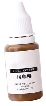 iplusmile 1Pieza de Semi Permanente para Labios y Ojos Kit de Café Colorante Profesional para Micropigmentación y DIY para Cejas y Delineadores