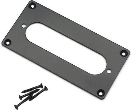 Metal 92x46mm Pickup Converter Rings Converts Humbucker to Single Coil Improves Sound Simple Setup for Guitars Repairing Coil Converter