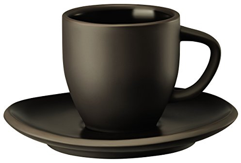Rosenthal Junto Slate Grey Espressotasse mit Untertasse