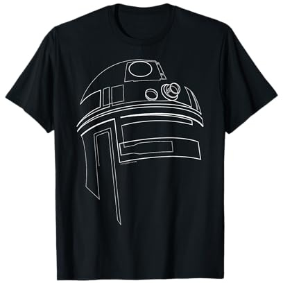 Star Wars R2-D2 Outline Graphic T-Shirt T-Shirt