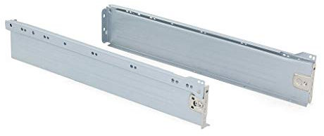 Schublade SUPRA METALL BOX KIT Höhe 88 mm Tiefe wählbar Finish grau