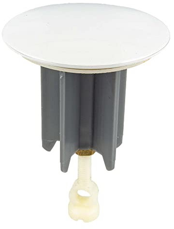 tecuro Universal Exzenterstopfen Ø 64 mm weiß (RAL 9010), Ablaufstopfen Einsatz für Ablauf