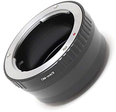 Pro Lens Adapter for use with Olympus OM lenses. Compatible with Olympus and Panasonic Micro 4/3rds Cameras