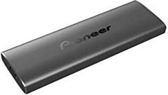 Pioneer 512GB SSD externo C - hasta 1050MB/s - USB 3.2 Gen2 - Unidad de estado sólido portátil (APS-XS05 PRO) - Gris espacial