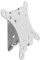 Soporte de Pared Blanco para TV - Extra Plano - para Pantallas y monitores de 13' a 32' con VESA 50 75 100 Modelo: WHW-13