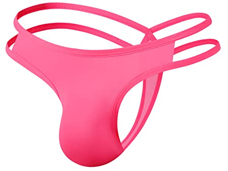 Drelaar String élastique pour homme, rose, L
