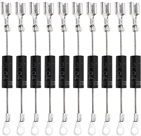 VOANZO Lot de 10 diodes haute tension pour four à micro-ondes 2CL4512 01-12 04-12 A