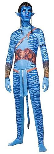 Maskworld Blauer Stammeskrieger - Größe: L - Film-Kostüm für Männer - Karneval Halloween & Motto-Party