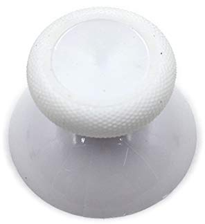YANHAO [Pièces détachées pour Jeux vidéo] 10 pièces 3D analogique Joystick Remplacement Pouce bâton poignées Capuchon Boutons for Microsoft for Xbox One Elite contrôleur Mince (Color : White OEM)